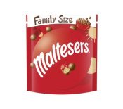 MALTESERS MILK CHOCOLATE WITH A HONEYCOMBED CENTRE IN A POUCH BAG 273G